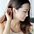 olcso Divat fülbevalók-Fülbevaló Fül Mandzsetta Ékszerek Női Ötvözet 2pcs Ezüst