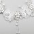 cheap Necklaces-Clear Crystal Regular Imitation Pearl Rhinestone Alloy Clear Necklace Jewelry For Wedding Party Anniversary Birthday Gift Engagement