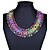 cheap Jewelry Sets-Jewelry Set - Cubic Zirconia Vintage, Party, Casual Include Red / Blue / Light Green For Party / Necklace