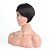 cheap Human Hair Wigs-Human Hair Machine Made Wig style Straight Wig 150% Density Natural Hairline African American Wig 100% Hand Tied Women&#039;s Short Human Hair Lace Wig Premierwigs