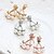 abordables Boucle d&#039;Oreille-Femme Perle Boucles d&#039;oreille goujon - Perle Etoile dames Bijoux Or / Argent / Or Rose Pour