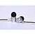 baratos Auscultadores intra-auriculares com fio-No ouvido Com Fio Fones Aluminum Alloy Celular Fone de ouvido Com Microfone / Isolamento de ruído Fone de ouvido