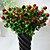 tanie kwiaty Akcesoria-1 Gałąź Poliester Plastikowy Rośliny Bukiety na stół Sztuczne Kwiaty