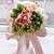 baratos Bouquets de Flores para Noiva-Bouquets de Noiva Buquês Casamento Miçangas 8.27&quot;(Aprox.21cm)