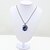 abordables Collier-Collier Chaîne Femme Cristal Strass Imitation Diamant Or 18 Carats Doré Européen Mode Bleu Dorée Colliers Tendance Bijoux pour / Cristal Autrichien