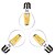 cheap Light Bulbs-ONDENN 3pcs 6 W LED Globe Bulbs 2800-3200 lm E26 / E27 A60(A19) 6 LED Beads COB Dimmable Warm White 220-240 V 110-130 V / 3 pcs / RoHS