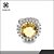 tanie Modne pierścionki-Duże pierścionki Modny Kolorowy Cyrkon Cyrkonia Powłoka platynowa Imitacja diamentu Biżuteria Na Impreza 1szt
