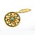 cheap Necklaces-Fashion Summer Gift 33mm Alloy Mi Moneda Gold Dream Catcher Coin for 35mm Coin Necklace Holder Pendant