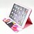 baratos Capas Para Tablet&amp;Protetores de Tela-Capinha Para Apple iPad Air / iPad 4/3/2 / iPad Mini 3/2/1 Porta-Cartão / Com Suporte Capa Proteção Completa Flor PU Leather / iPad Pro 10.5 / iPad (2017)