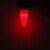 preiswerte Leuchtbirnen-1pc 0.5 W LED Kerzen-Glühbirnen 30 lm E12 C35 6 LED-Perlen Dip - Leuchtdiode Dekorativ Rot Blau Gelb 100-240 V / RoHs