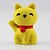 levne Psaní-krásné štěstí bohatství šťastná kočka sestavit gumovou gumu (náhodná barva)
