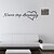 cheap Decorative Wall Stickers-Still Life Wall Stickers Words &amp; Quotes  Decorative Removable Wall Stickers, Vinyl Home Decoration Wall Decal Wall Decoration / Washable / Removable 57X15cm Wall Stickers for bedroom living room