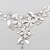 preiswerte Halsketten-Halskette Damen Kristall Klar Künstliche Perle Durchsichtig Klar Modische Halsketten Schmuck für Hochzeit Party Jahrestag Geburtstag Geschenk Verlobung