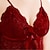 cheap Sexy Lingerie-Women&#039;s Suits Chemises &amp; Negligees Solid Colored Lace Lingerie Sexy Lady Sweetheart Gift Daily Wear Lace V Neck Wine Black / Super Sexy / Polyester