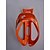 cheap Water Bottle Cages-Water Bottle Cage Other for Mountain Bike / MTB Road Bike Cycling / Bike Full Carbon Cycling Bicycle Orange