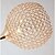 tanie Lampy i abażury-KAKAXI 1szt Kryształ Dekoracyjna LED