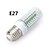 preiswerte Leuchtbirnen-E14 E26/E27 LED Mais-Birnen T 56 LEDs SMD 5730 Warmes Weiß Kühles Weiß 800-900lm 3000-3500K AC 220-240V
