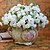 cheap Artificial Flower-Polyester Modern Style Bouquet Tabletop Flower Bouquet 1