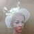 abordables Chapeaux et coiffes-Plume / Filet Kentucky Derby Hat / Fascinators / Fleurs avec 1 Mariage / Occasion spéciale Casque