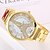 お買い得  レディース腕時計-女性は金の時計の女性のファッションの合金エッフェル塔クォーツ時計