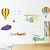 cheap Animal Wall Stickers-Animals / Romance / Fashion Wall Stickers Plane Wall Stickers Decorative Wall Stickers, PVC(PolyVinyl Chloride) Home Decoration Wall Decal Wall / Glass / Bathroom Decoration / Washable / Removable