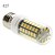 abordables Ampoules épi de maïs LED-5pcs 5 W Ampoules Maïs LED 450 lm E14 G9 E26 / E27 T 69 Perles LED SMD 5730 Blanc Chaud Blanc Froid 220-240 V / 5 pièces