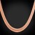 cheap Necklaces-Women&#039;s Choker Necklace Chain Necklace Chunky Foxtail chain Dookie Chain Ladies Fashion Dubai Platinum Plated Gold Plated Alloy Golden Silver Black Rose Necklace Jewelry For Party Wedding Casual Daily