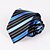 cheap Men&#039;s Accessories-Blue Striped Tie PT066