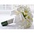 cheap Wedding Flowers-Wedding Flowers Bouquets Wedding Polyester / Foam / Satin 11.8&quot;(Approx.30cm)