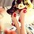 abordables Sandales femme-Femme Sandales Sandales Compensées Sandales Katy Perry Chaussures claires Sandales Compensées Fleur Hauteur de semelle compensée Bout ouvert Doux du quotidien Soirée &amp; Evénement Similicuir Bande