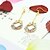 cheap Earrings-Earring Drop Earrings Jewelry Women Alloy / Cubic Zirconia / Rhinestone 1set Gold / Silver