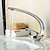 abordables Classiques-robinet de lavabo de salle de bain - ensemble de robinets chrome central un trou / monocommande un troubath taps