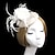 Χαμηλού Κόστους Κεφαλό Γάμου-Γυναικείο Φτερό Δίχτυ Headpiece-Γάμος Ειδική Περίσταση Διακοσμητικά Κεφαλής Λουλούδια 1 Τεμάχιο