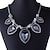 cheap Necklaces-Women&#039;s Choker Necklace - Zircon Drop Luxury, Fashion, Statement Black, Green, Blue Necklace For Daily, Casual