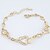 cheap Bracelets-Chain Bracelet - Rhinestone, Imitation Diamond Love Personalized, Luxury, Party Bracelet Gold / Silver For