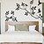 cheap Wall Stickers-Wall Stickers Wall Decals Style Birds on The Tree PVC Wall Stickers