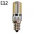 ieftine Becuri Porumb LED-1 buc 6 W Becuri LED Corn 550-600 lm E14 G9 G4 T 80 LED-uri de margele SMD 3014 Intensitate Luminoasă Reglabilă Alb Cald Alb Rece 220-240 V 110-130 V / 1 bc / RoHs