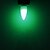 halpa Lamput-1kpl 0.5 W LED-kynttilälamput 30 lm E12 C35 6 LED-helmet Upotettu LED Koristeltu Punainen Sininen Keltainen 100-240 V / RoHs