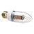 olcso Izzók-8W E26/E27 LED gyertyaizzók C35 138 SMD 3528 620 lm Meleg fehér / Hideg fehér AC 220-240 V