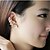 olcso Divat fülbevalók-Fülbevaló Fül Mandzsetta Ékszerek Női Ötvözet 2pcs Ezüst