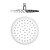 abordables Grifos de ducha-Grifo de ducha Conjunto - Alcachofa incluida Con Termostato LED Moderno Cromo Colocado en la Pared Válvula Latón Bath Shower Mixer Taps / Tres manijas cinco hoyos