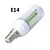 preiswerte Leuchtbirnen-E14 E26/E27 LED Mais-Birnen T 56 LEDs SMD 5730 Warmes Weiß Kühles Weiß 800-900lm 3000-3500K AC 220-240V