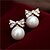 Χαμηλού Κόστους Μοδάτα Σκουλαρίκια-Γυναικεία Κουμπωτά Σκουλαρίκια χαριτωμένο στυλ Μοντέρνα Μαργαριτάρι Απομίμηση Μαργαριταριού Όστρακο Κράμα Bowknot Shape Κοσμήματα Χρώμα