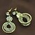cheap Earrings-Women&#039;s Cubic Zirconia Drop Earrings Drop Luxury European Double-layer Cubic Zirconia Gold Plated Imitation Diamond Earrings Jewelry Screen Color For