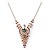 cheap Necklaces-Women&#039;s Synthetic Diamond Pendant Necklace Statement Necklace Peacock Dainty Statement Ladies European Rhinestone Alloy Screen Color Necklace Jewelry For