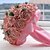 cheap Wedding Flowers-Wedding Flowers Bouquets Wedding Bead / Polyester / Foam 11.42&quot;(Approx.29cm)