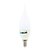 cheap Light Bulbs-BRELONG® 1pc 4 W 350 lm E14 LED Candle Lights 8 LED Beads SMD 5630 Natural White 85-265 V / 1 pc / RoHS