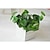 お買い得  造花-1高​​貴な12頭の小さなスイカの葉の布花のセット（5枚）