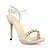 cheap Women&#039;s Sandals-Women&#039;s Sandals Stiletto Heel Open Toe Rhinestone Faux Leather Comfort Summer Gold / Silver / Wedding / Party &amp; Evening / Party &amp; Evening