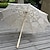 billige Bryllupsbutikken-Innleggshåndtak Blonde Bryllup / Daglig / Maskerade Paraply Paraplyer 30.7 tommer (ca. 78cm)